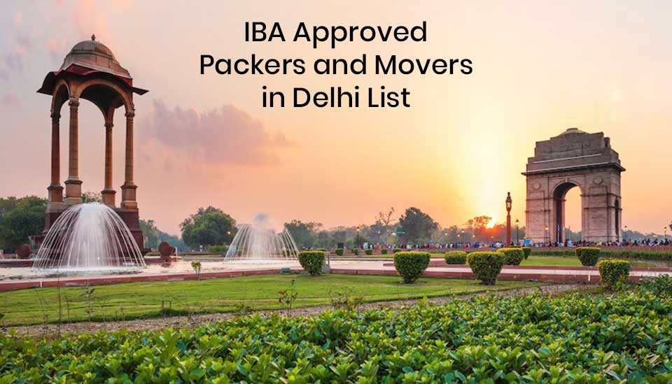 iba approved packers and movers in delhi list